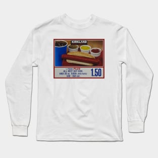 Kirkland Signature Hot Dog (Costco) Long Sleeve T-Shirt